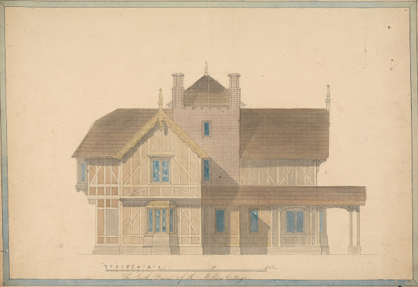 The Millers Cottage at Chatsworth South Front Elevation