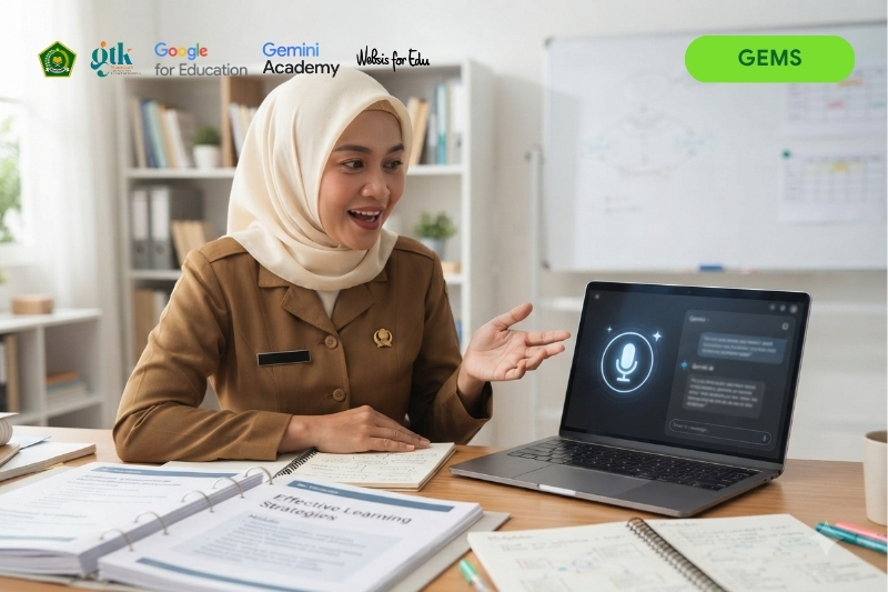 Pembuat Gem Pelatih Belajar