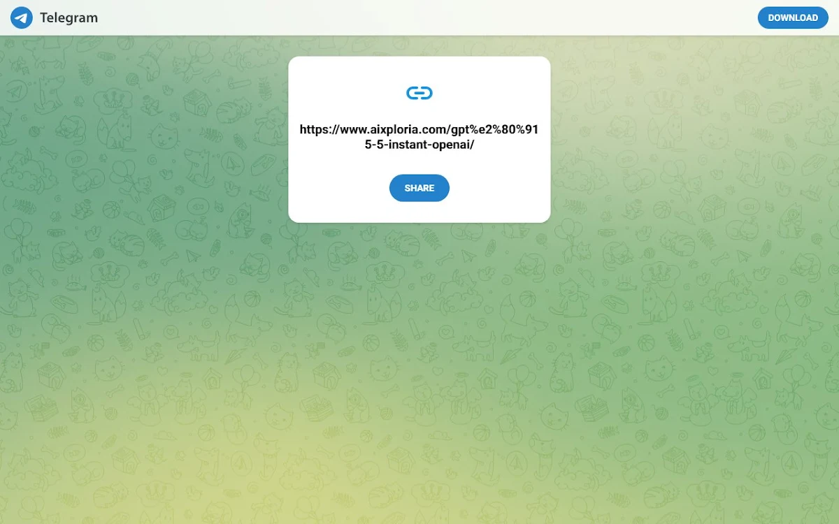 Captura de Telegram