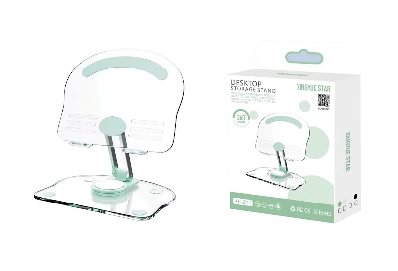 Soporte giratorio de escritorio para smartphone