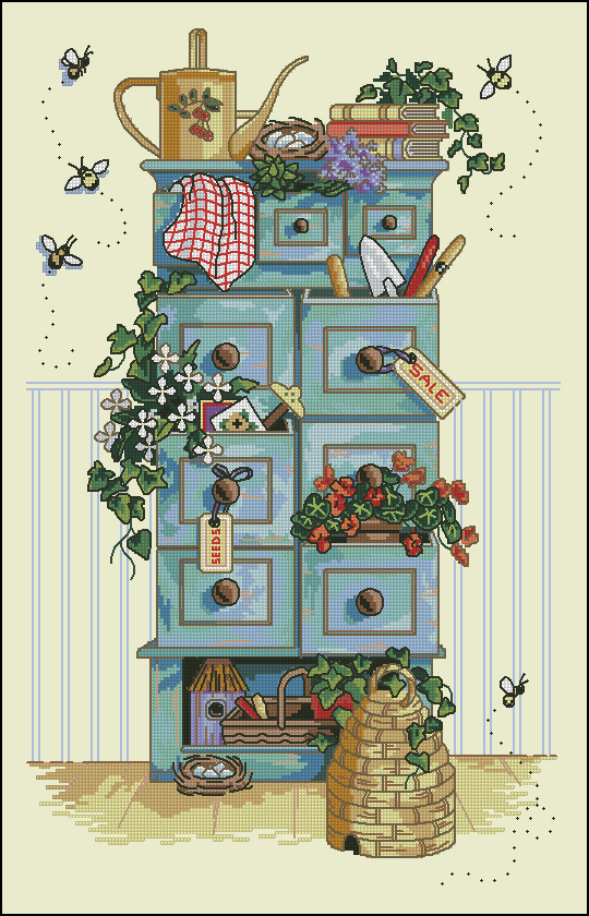 DIM13651 Gardening Chest