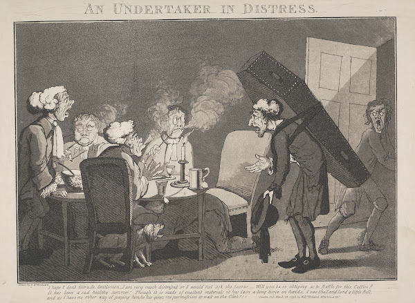 An Undertaker in Distress 1796