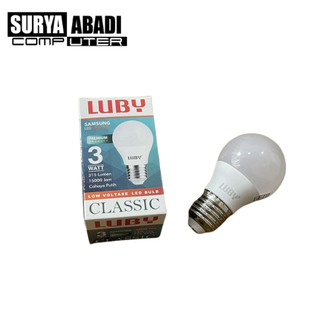 LAMPU LUBY CLASSIC 3W