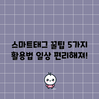 스마트태그 활용법, 2023 스마트기기, 일상 편리하게, 여름 필수템, 스마트태그 트렌드