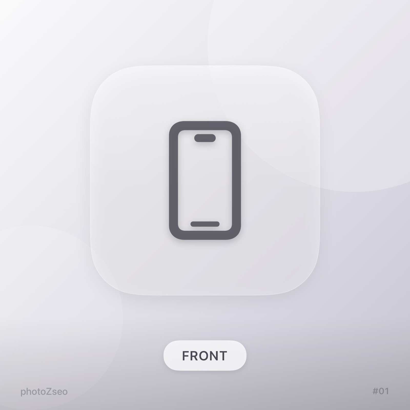 Phone Case — Marble White