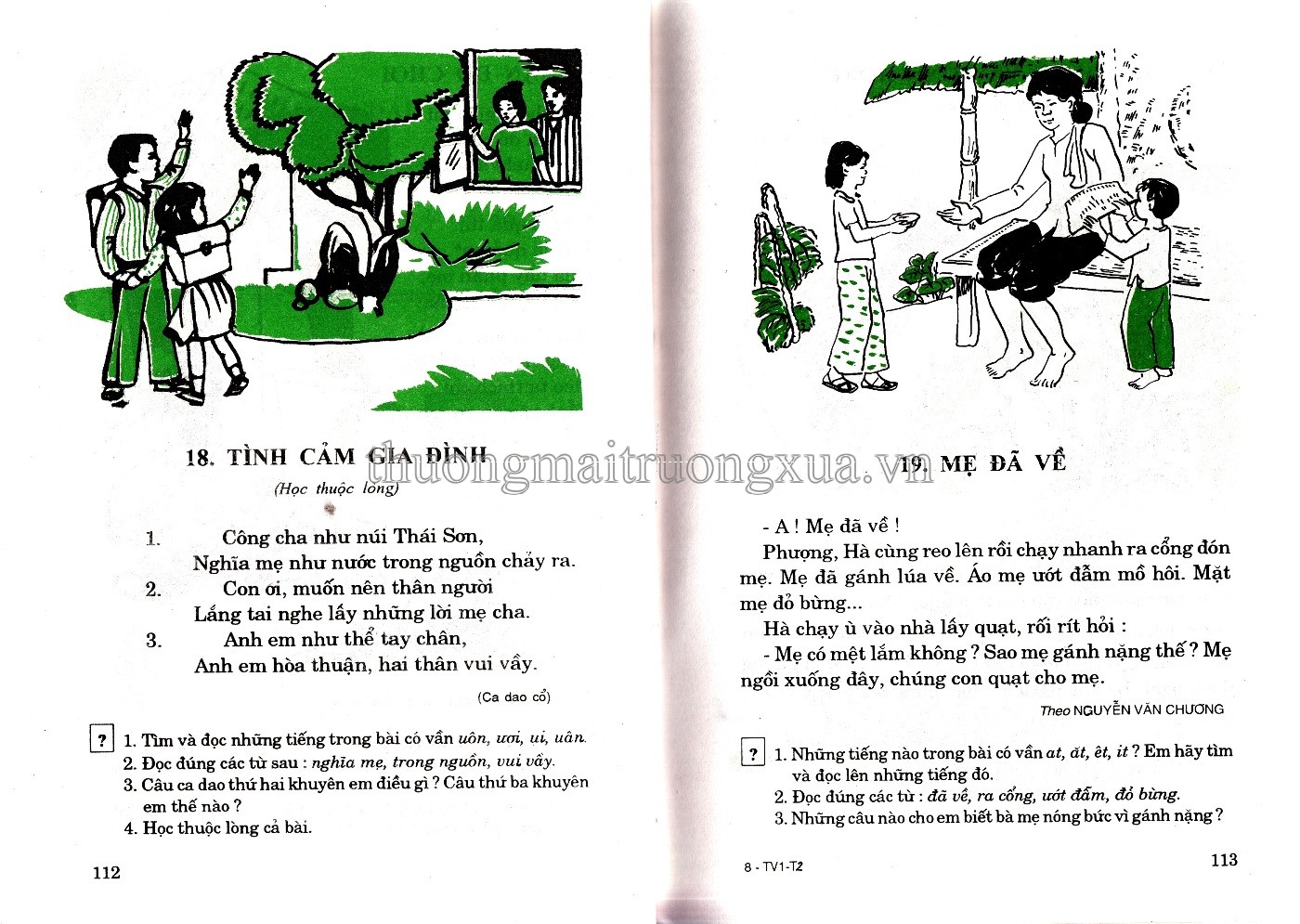 Tiếng Việt 1 (tập 2 1996) - Trang 57