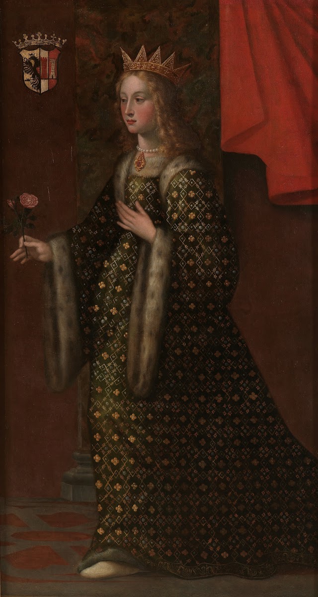 Portrait of Adelaide of Susa Oddones wife 1700