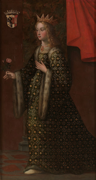 Portrait of Adelaide of Susa Oddones wife 1700