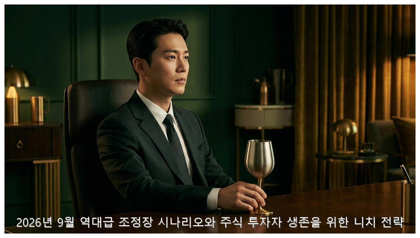 2026년 9월 역대급 조정장 시나리오와 주식 투자자 생존을 위한 니치 전략 핵심 안내 및 분석 인포그래픽 (5)