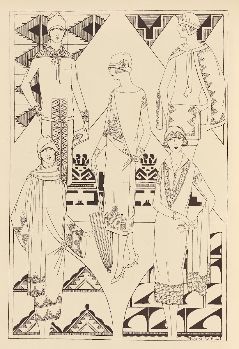 Design motifs inspired by the arts of the American Indians 1925