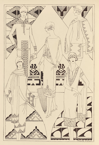 Design motifs inspired by the arts of the American Indians 1925