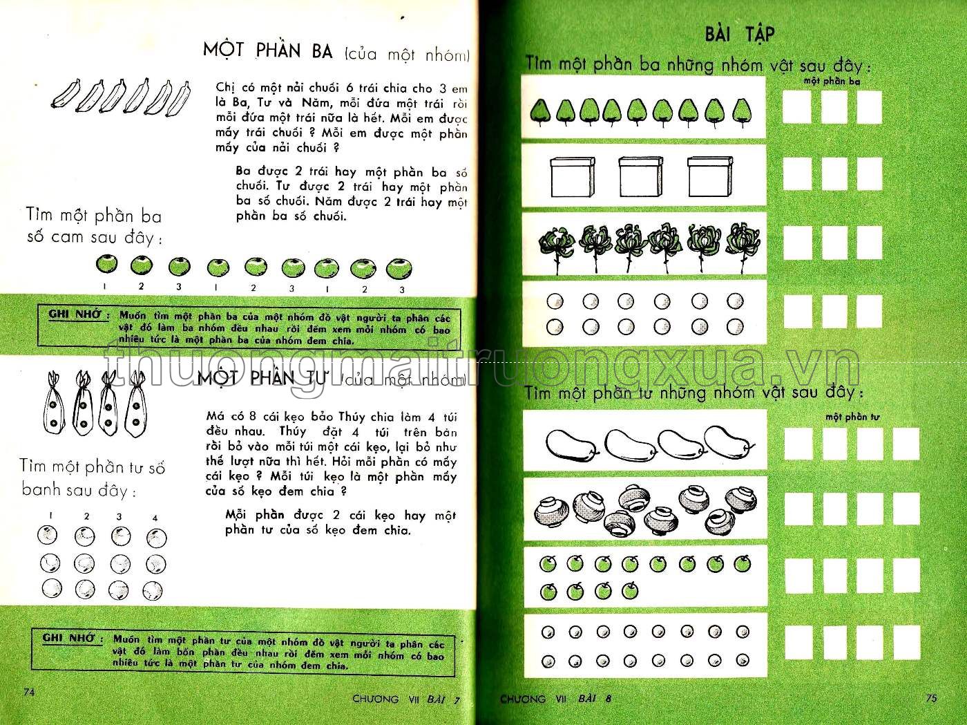 Em học toán lớp tư (1965) - Trang 38