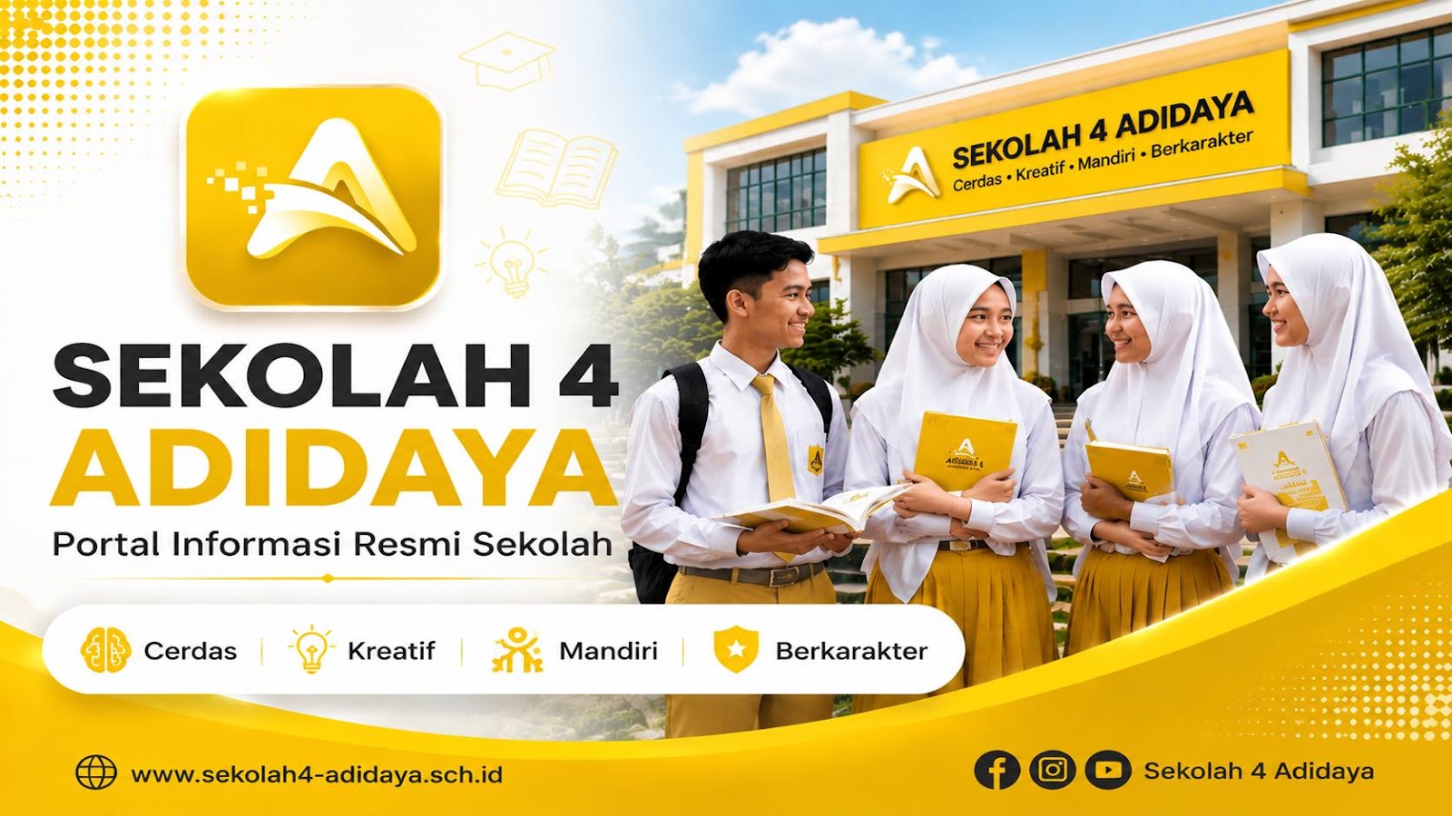 Contoh website sekolah