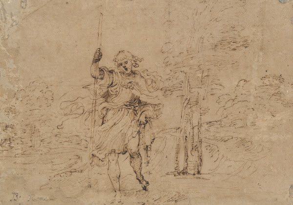Saint Christopher in aLandscape ca1600