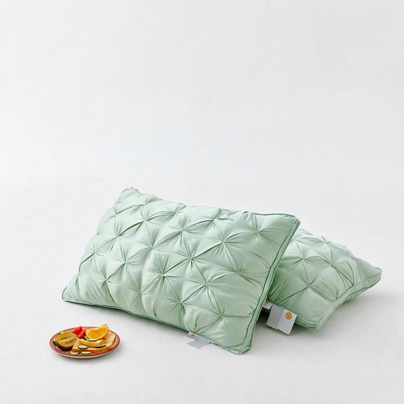 Pillow, Pair, Synthetic, Flat
