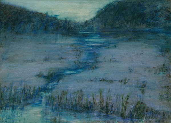Marshlands at Sundown ca 1908
