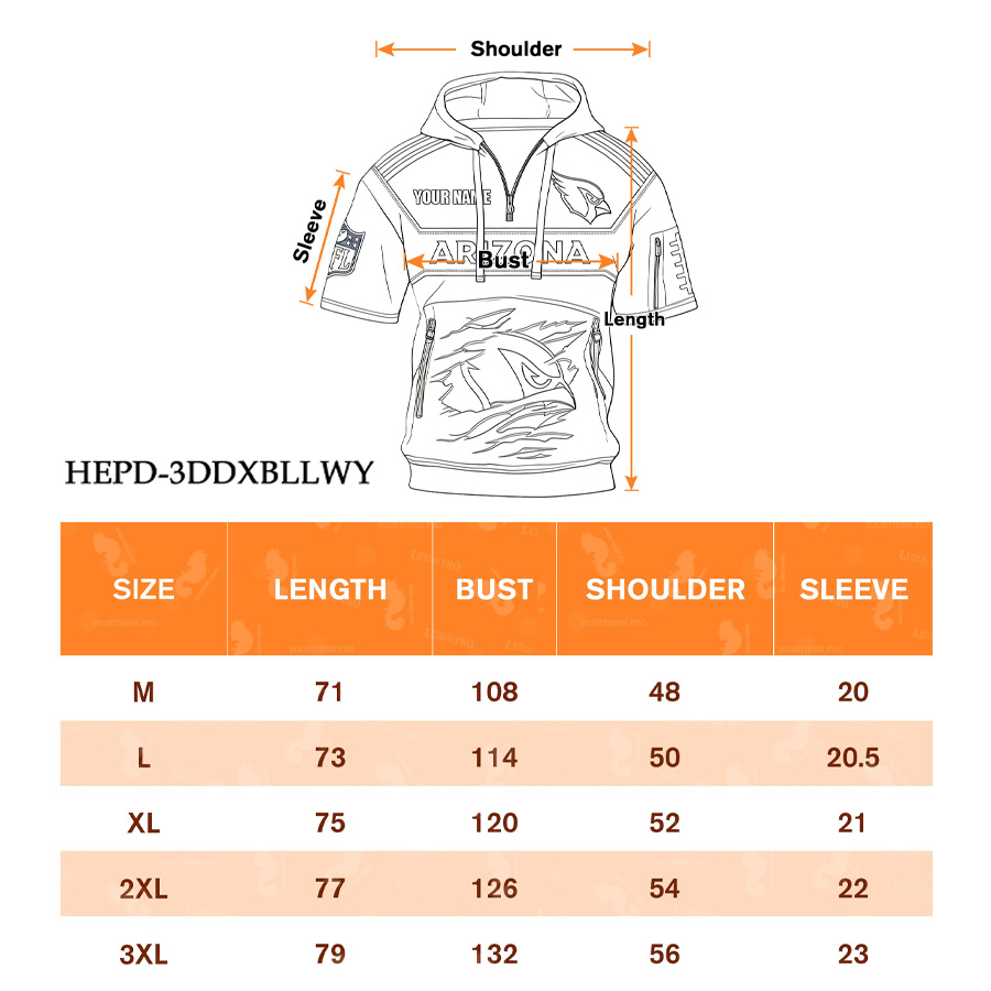 AOP Black Ribbon 3D Short Sleeve Half Zip Sweatshirt