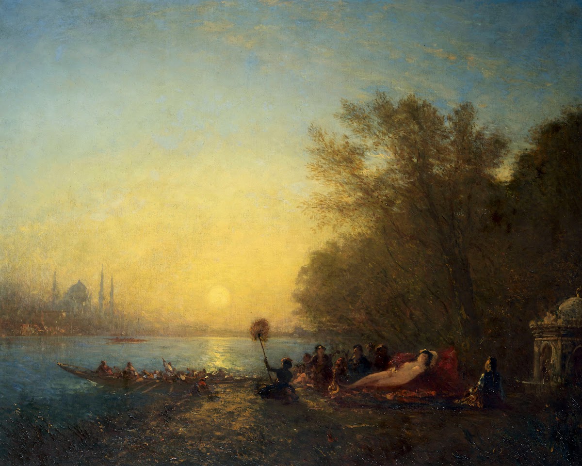 Constantinople Le Repos De La Sultane