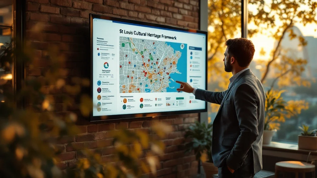 Our St Louis Cultural Heritage Digital Mapping Framework for neighborhood identity branding STL