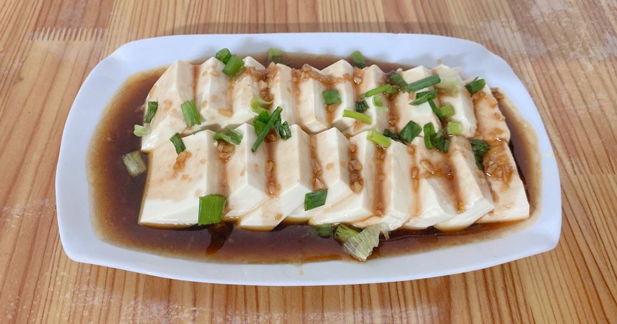 Đậu hũ xốt tương