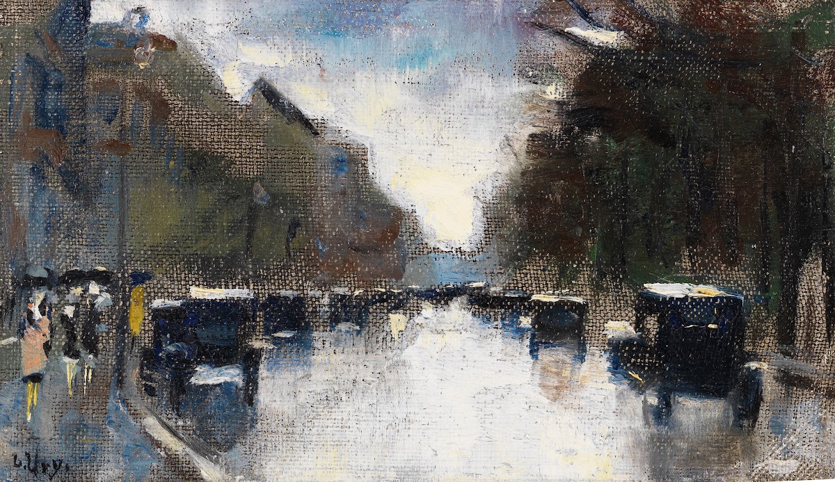 Straße im Tiergarten 1920