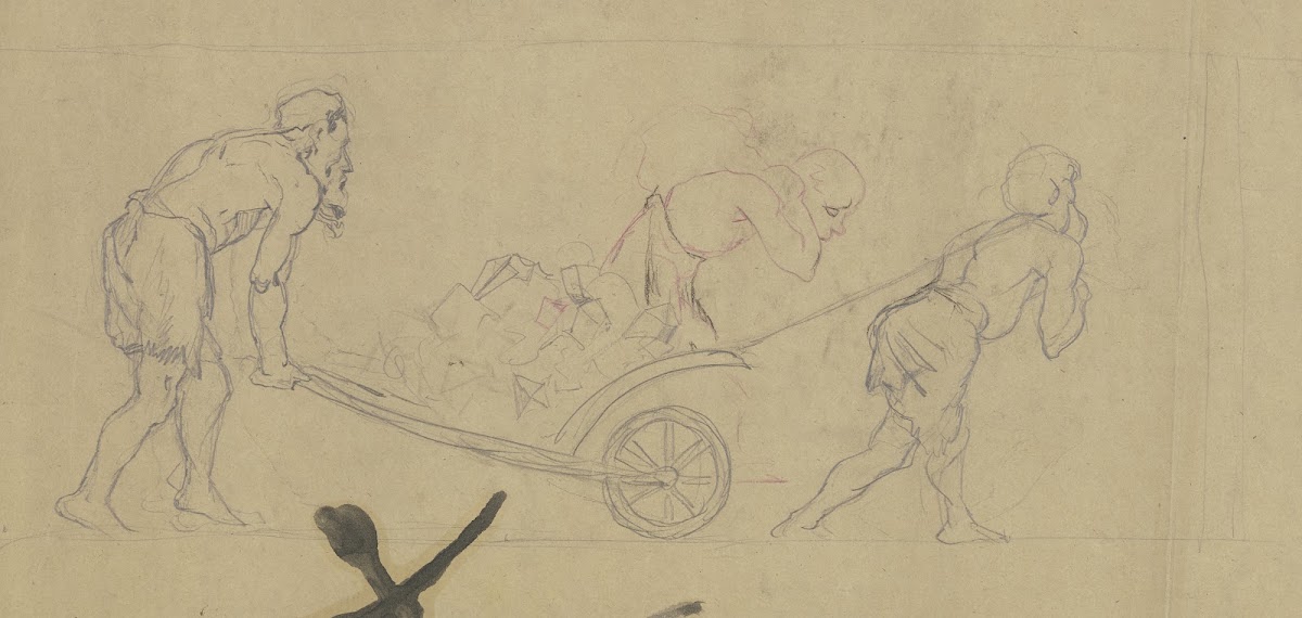 Dwarves with wheelbarrows
