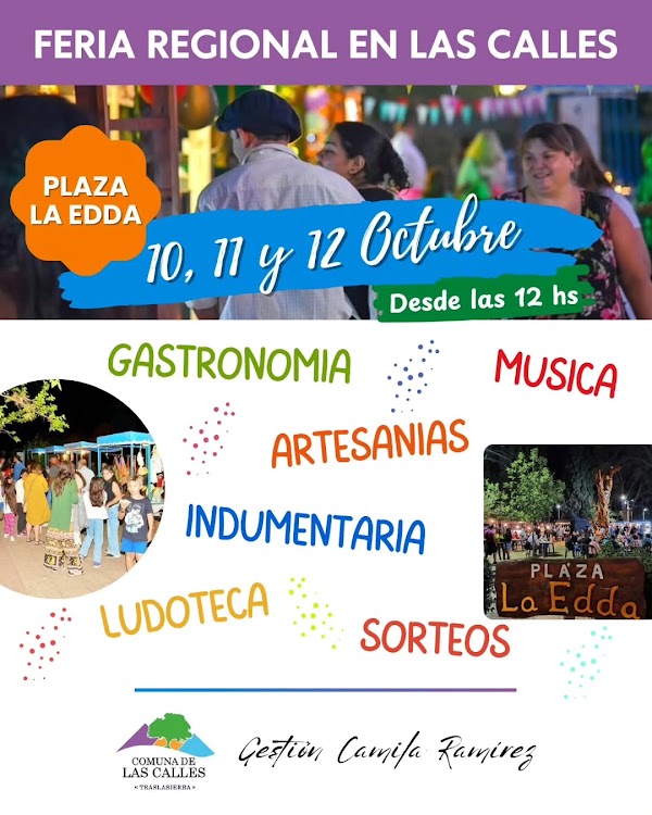 Feria Regional en Las Calles 🎉