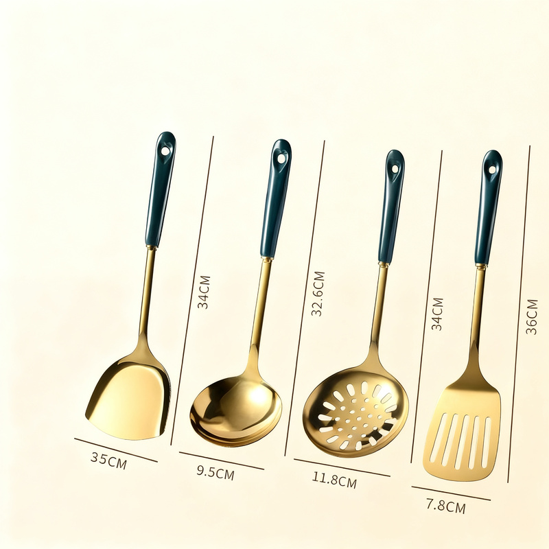 Kochbesteck-Set aus Edelstahl