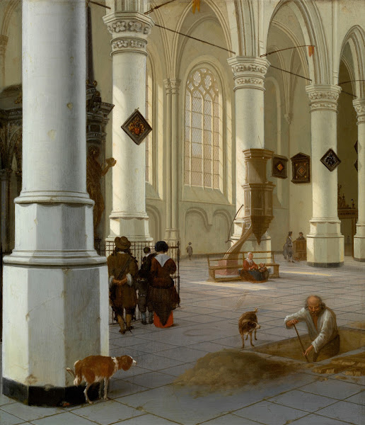 Interior of the Nieuwe Kerk  new Church in Delft