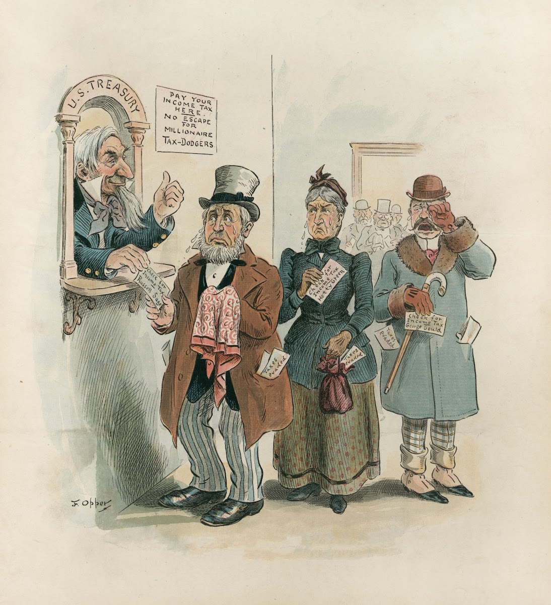 Step Up To The Captains Office And Settle 1895