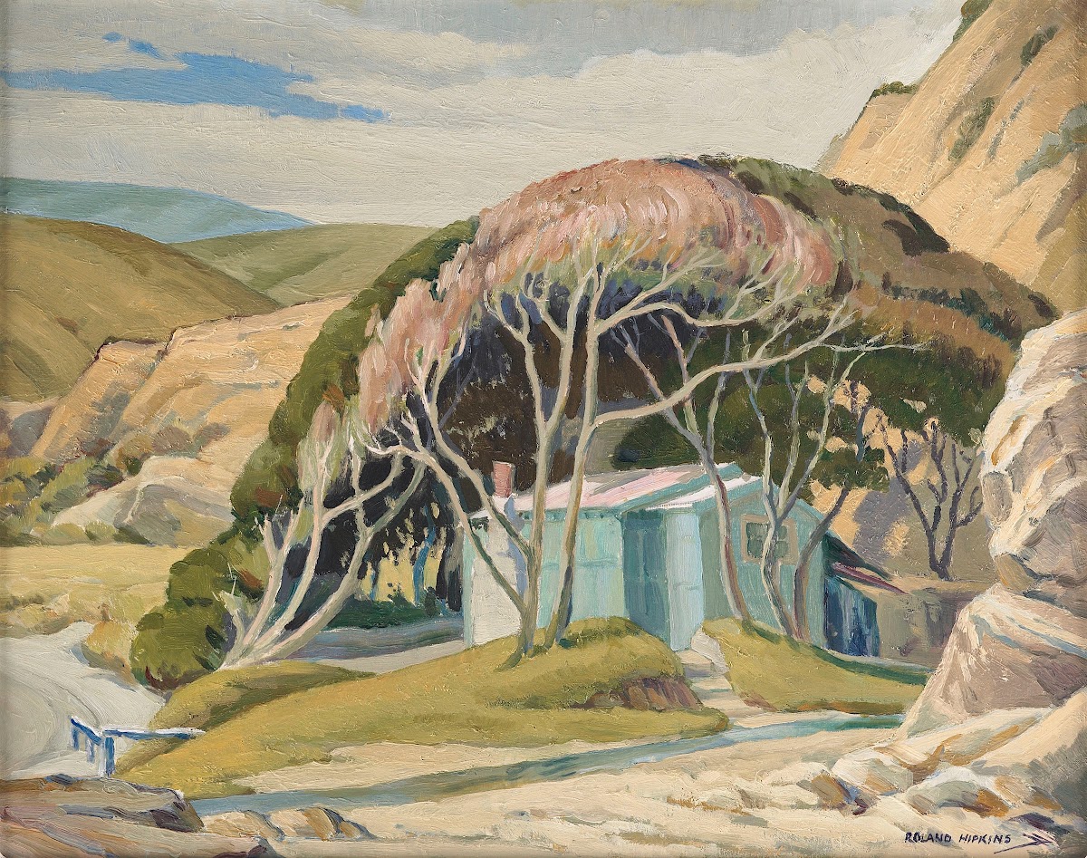 Fishermans hut circa 1944