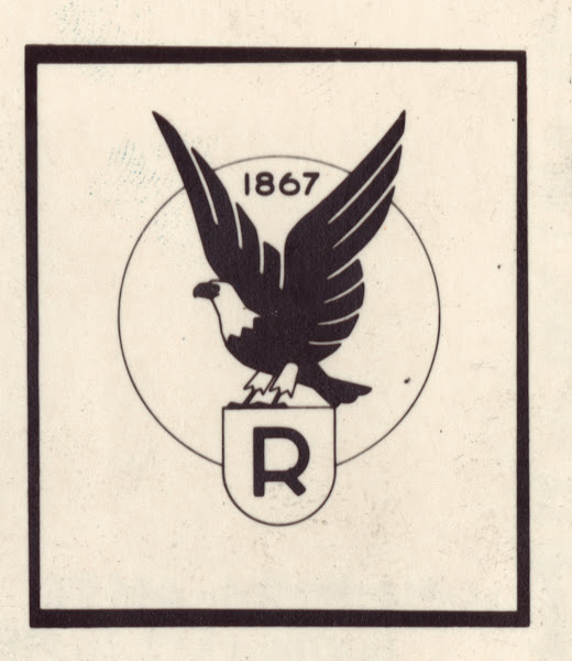 Logo for Ruppert Beer with eagle 1935