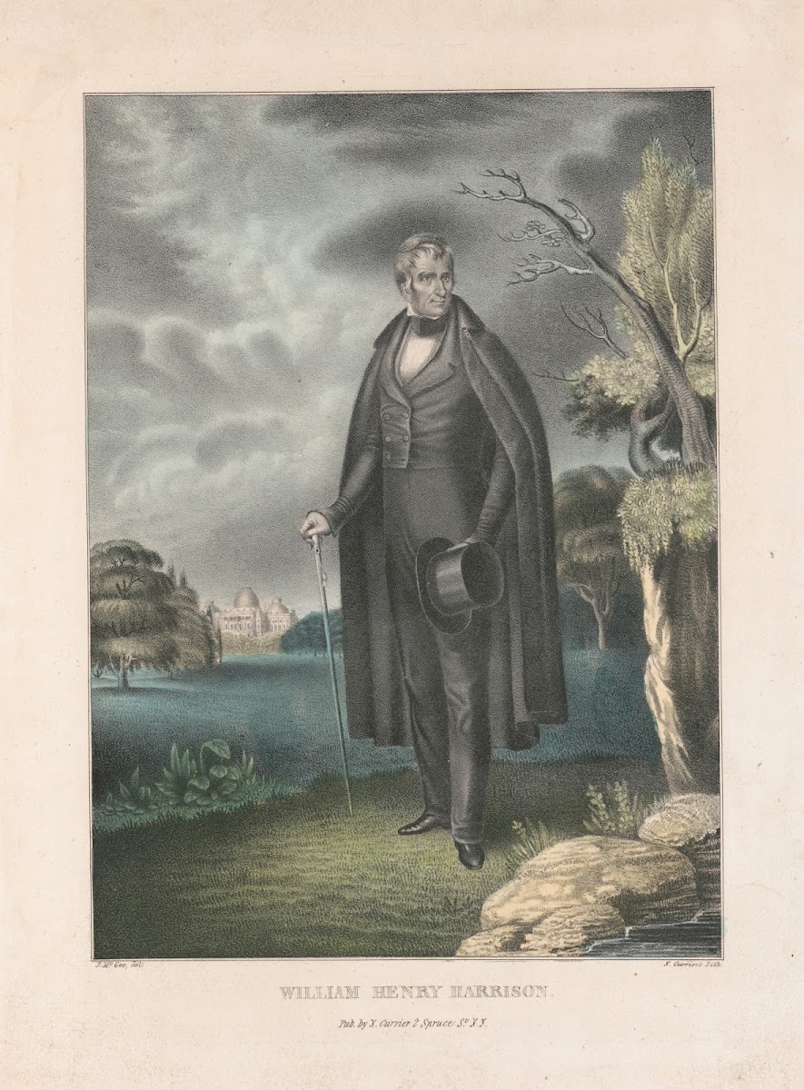 William Henry Harrison 1835 1856