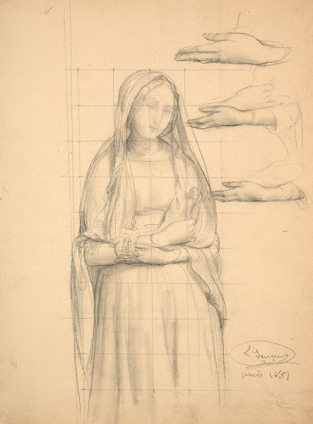 Study for Première Communion 1851