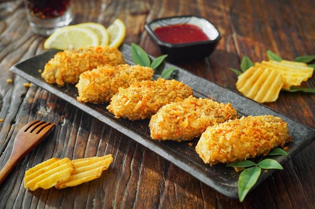 Cánh Gà Nướng Snack Khoai Tây