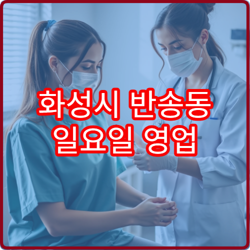 화성시 반송동 일요일 영업 약국 상세 안내와 방문 전 확인해야 할 정보