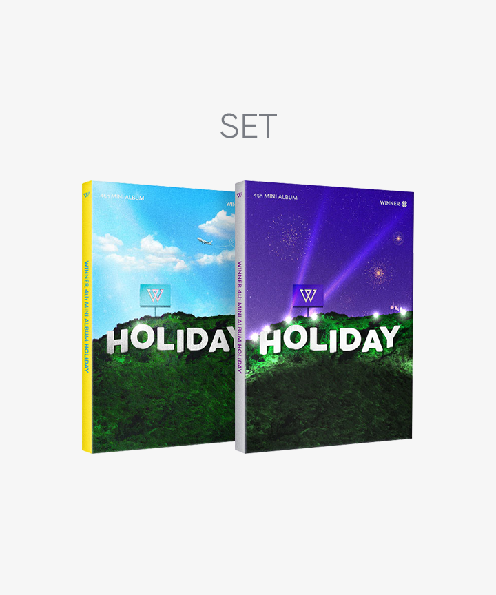 WINNER 4th MINI ALBUM [HOLIDAY] (PHOTOBOOK ver.) Set