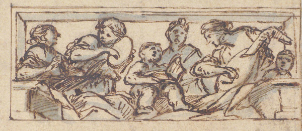 Six Music Making Figures 161062