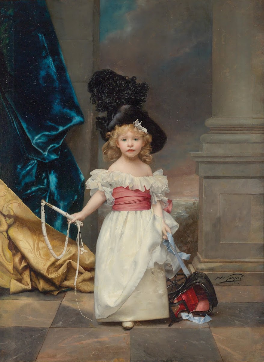 Figure Portrait of Thérèse Girard at the age of three