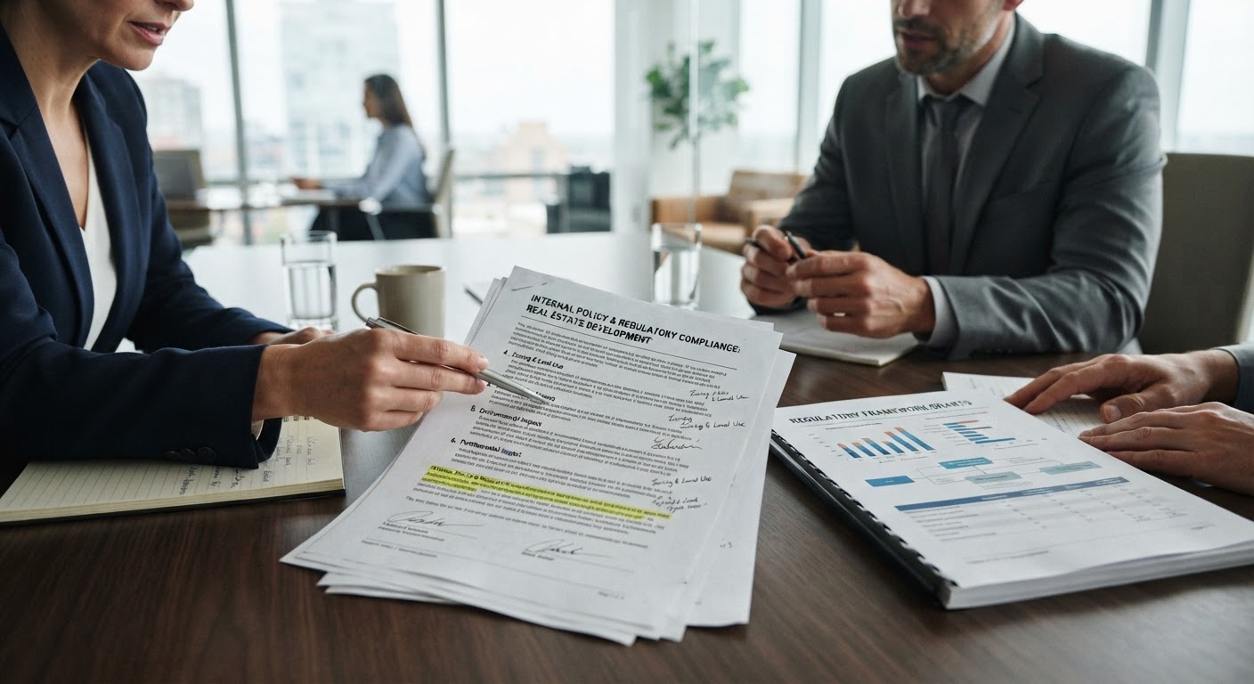 هل شركتك جاهزة لتعزيز التطوير العقاري بإجراءات داخلية دقيقة؟