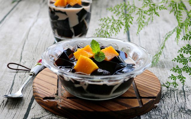Sương Sáo Trộn Sữa Xoài