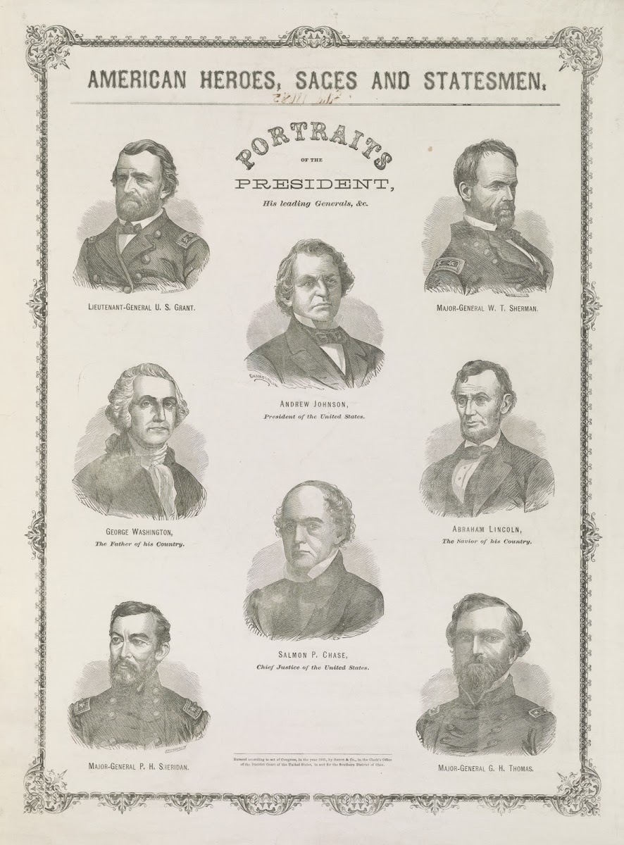 American heroes sages and statesmen 19th century
