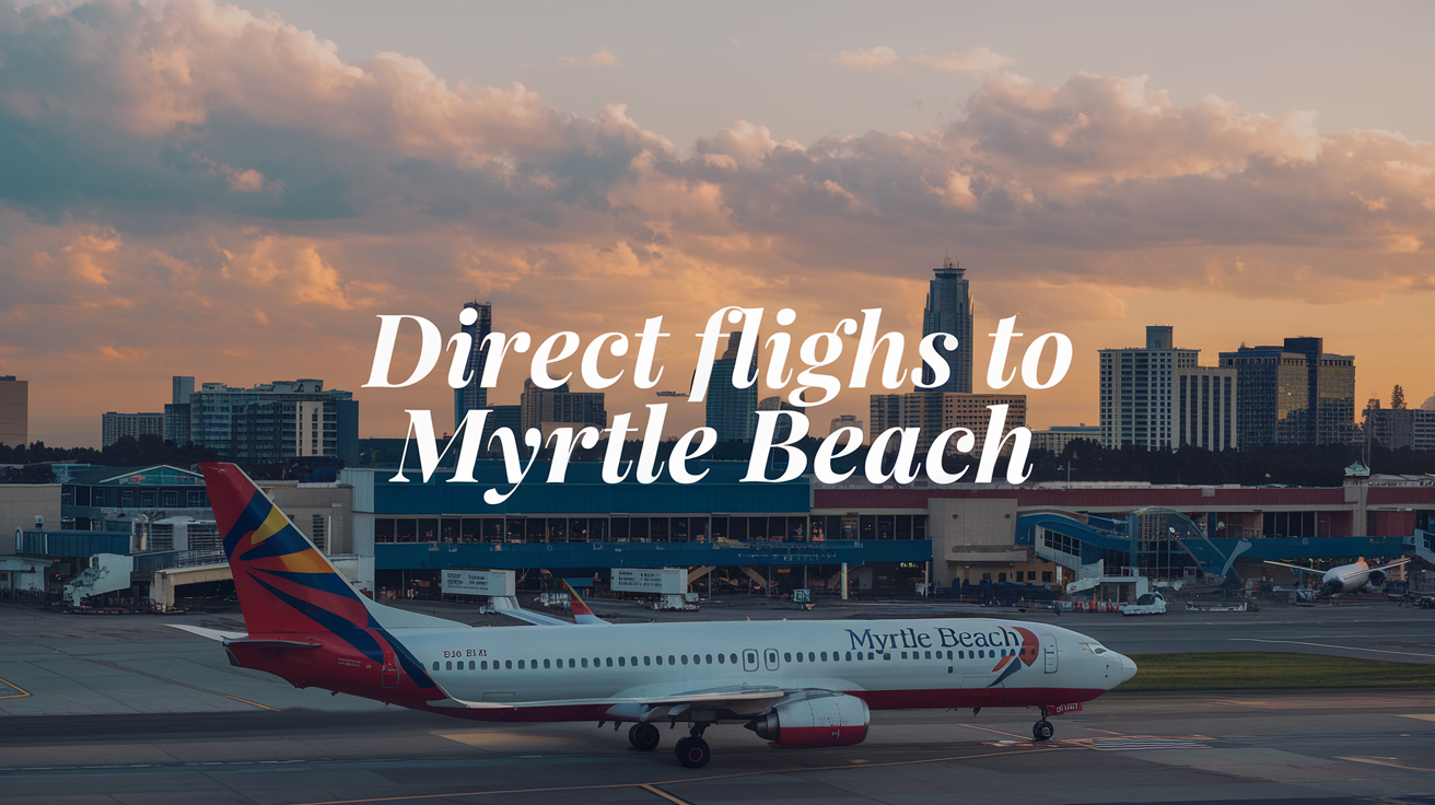 Cities with Direct Flights to Myrtle Beach