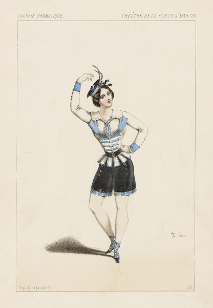Melle Richard dans Trilby 1846