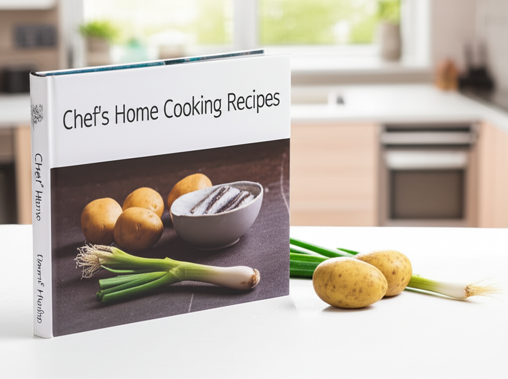 맛있게 완성된 감자옹심이 요리