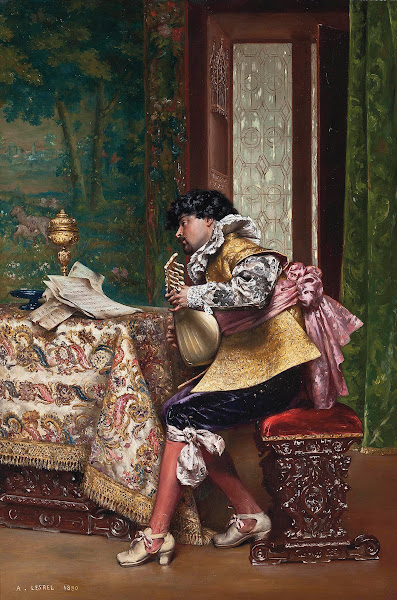 The Mandolin player 1880