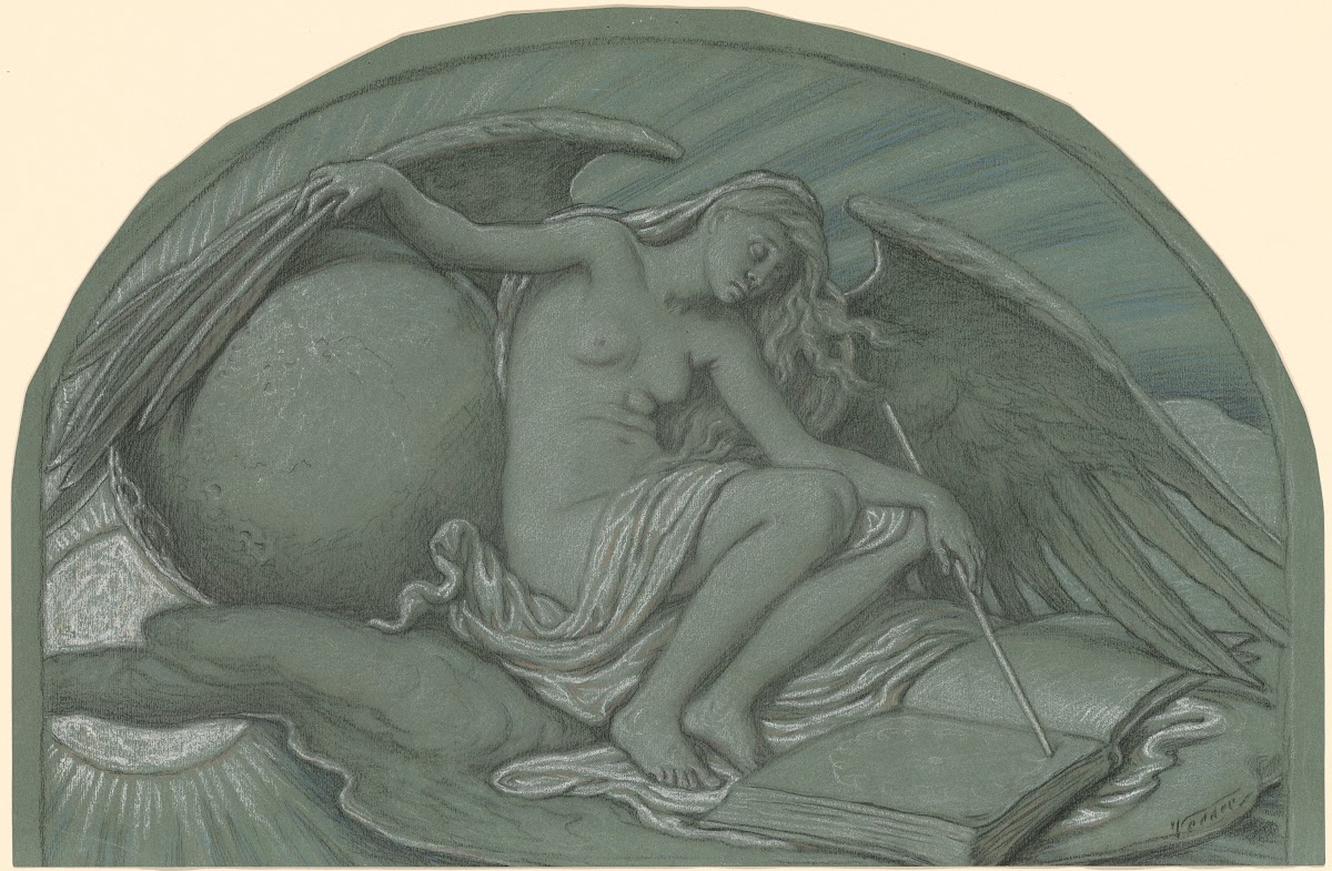 Study for The Eclipse of the Sun by the Moon 1892