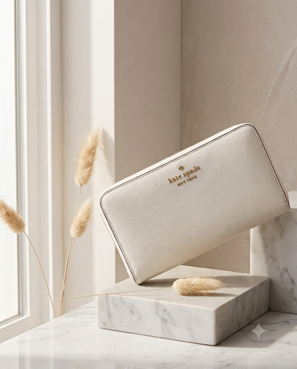 Billetera Kate Spade Cloud Dancer