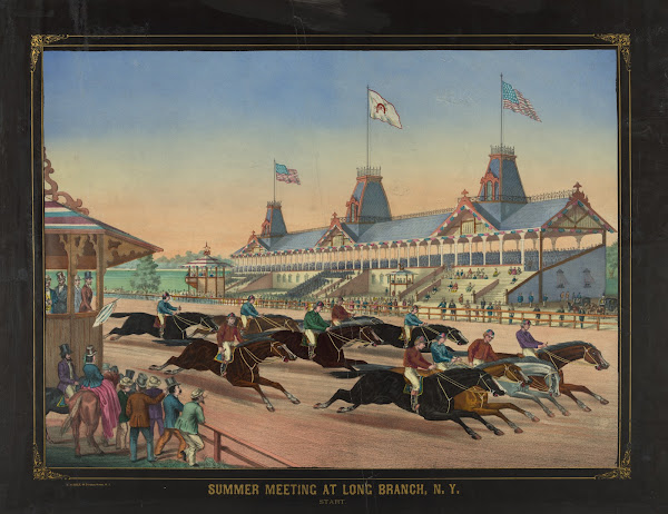 Summer meeting at Long Branch NY Start 1870 1875