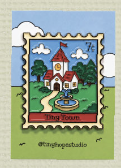 Tiny Hope Enamel Pin